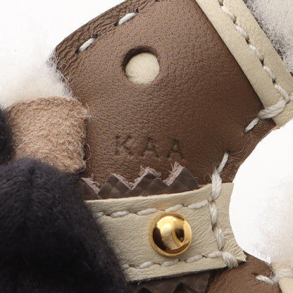 HERMES Buddy Charm Agneau Milo Gray