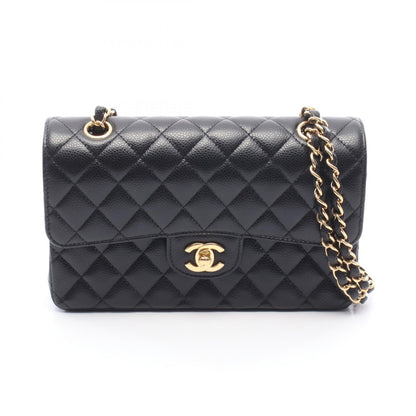 CHANEL Matelasse Double Flap Bag Black