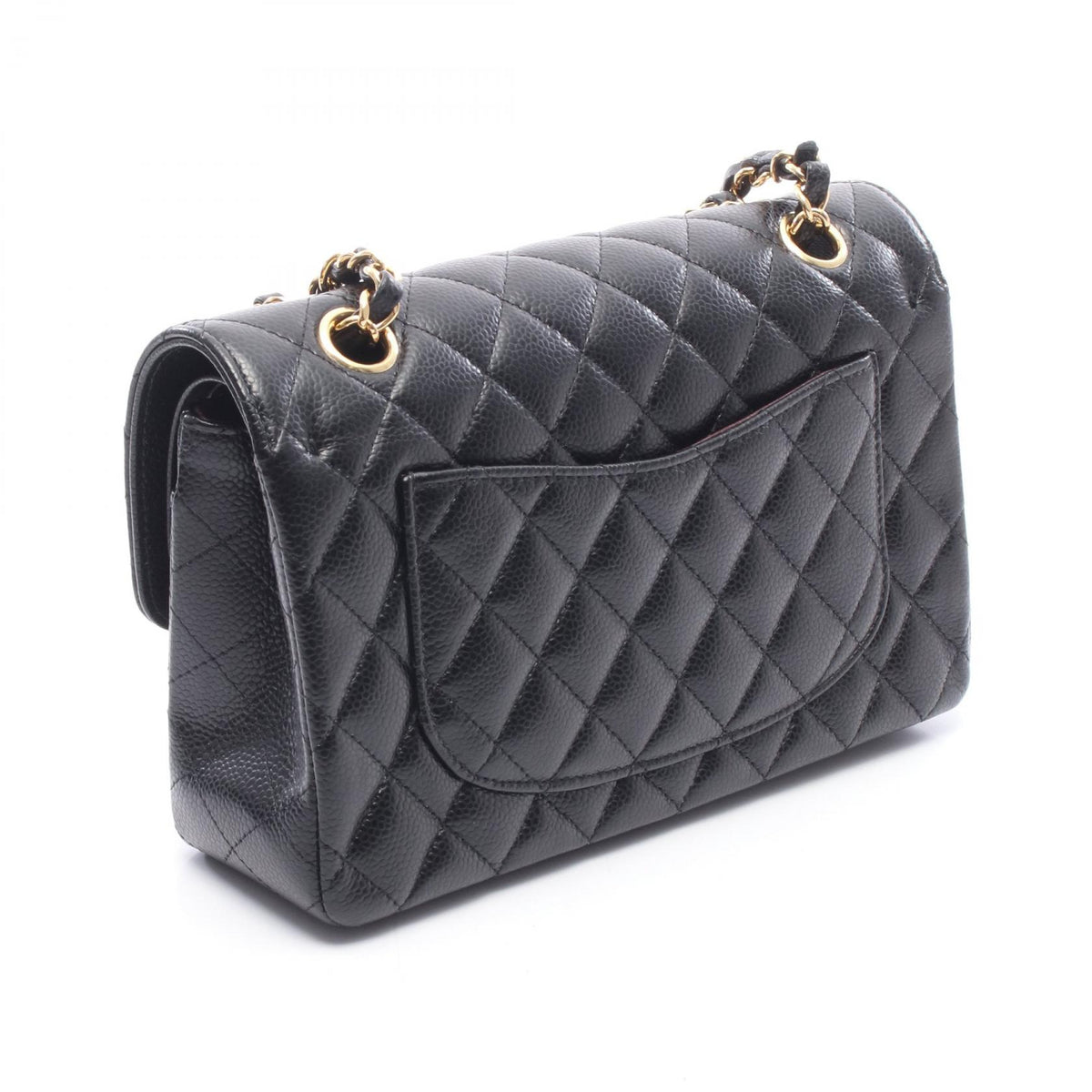 CHANEL Matelasse Double Flap Bag Black