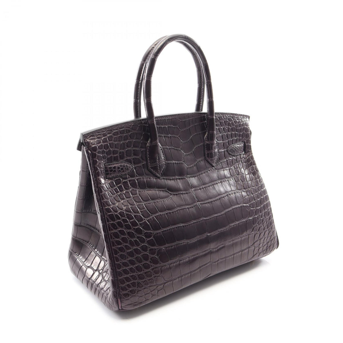 HERMES Birkin 30 Handbag Amethyst