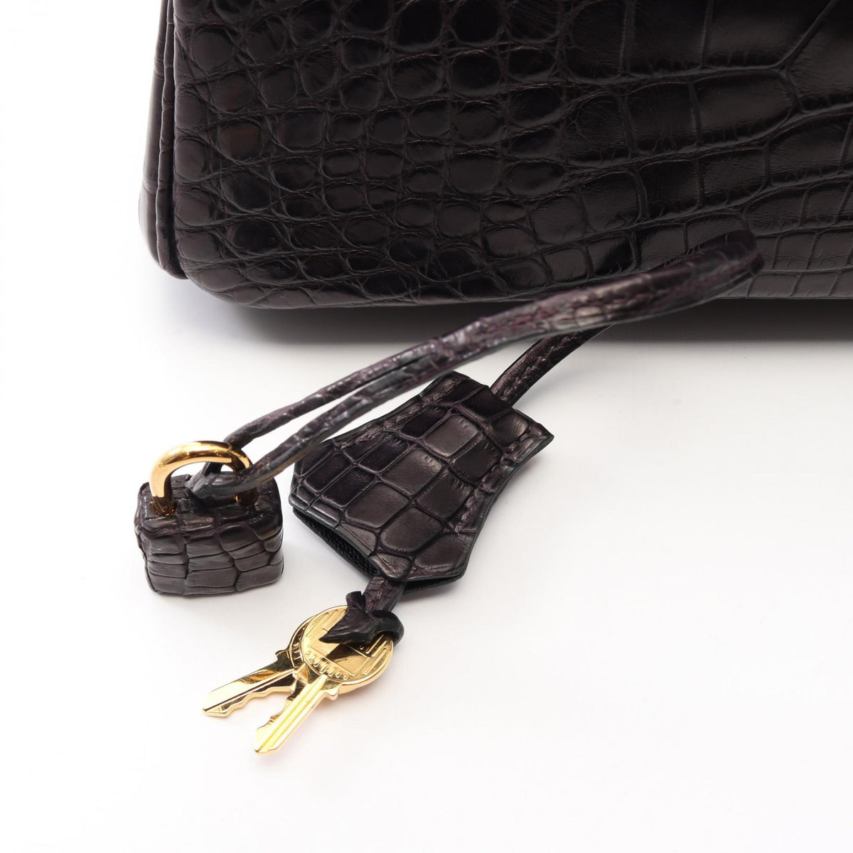 HERMES Birkin 30 Handbag Amethyst