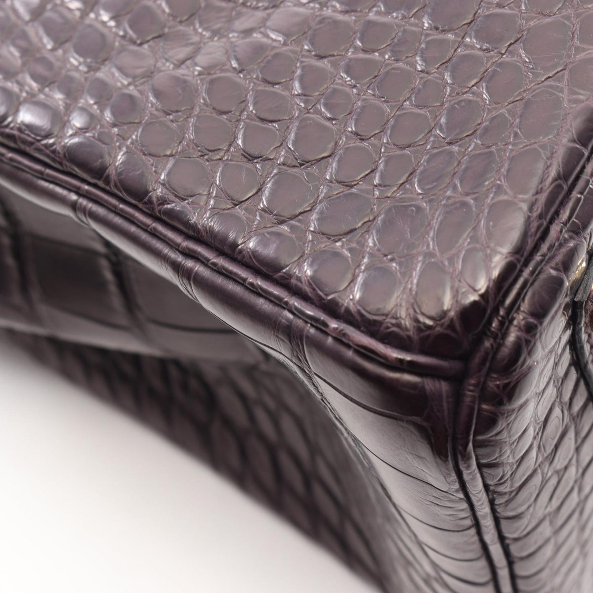 HERMES Birkin 30 Handbag Amethyst