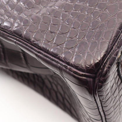 HERMES Birkin 30 Handbag Amethyst