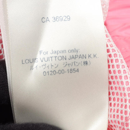 LOUIS VUITTON Pink Hooded Nylon Jacket Size 34