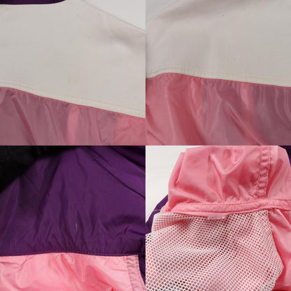 LOUIS VUITTON Pink Hooded Nylon Jacket Size 34