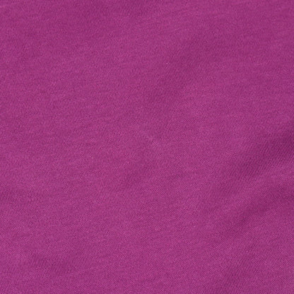 LOUIS VUITTON Logo Print Cotton T-Shirt Purple Size S