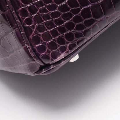 HERMES Birkin 30 Amethyst Handle Bag