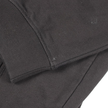 VERSACE Cotton Black Logo Print Hoodie Size 3XL