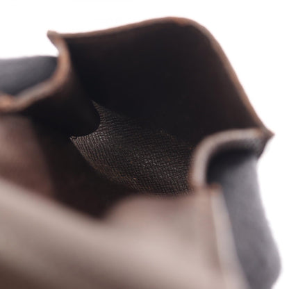 LOUIS VUITTON Etui Cigarette Damier Ebene Leather