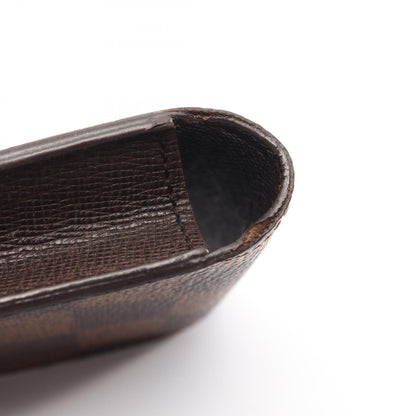 LOUIS VUITTON Etui Cigarette Damier Ebene Leather