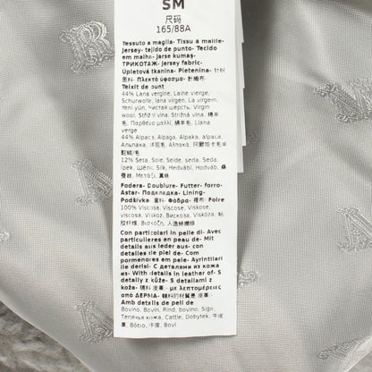 MAX MARA Teddy Bear Wool Alpaca Cape Size SM