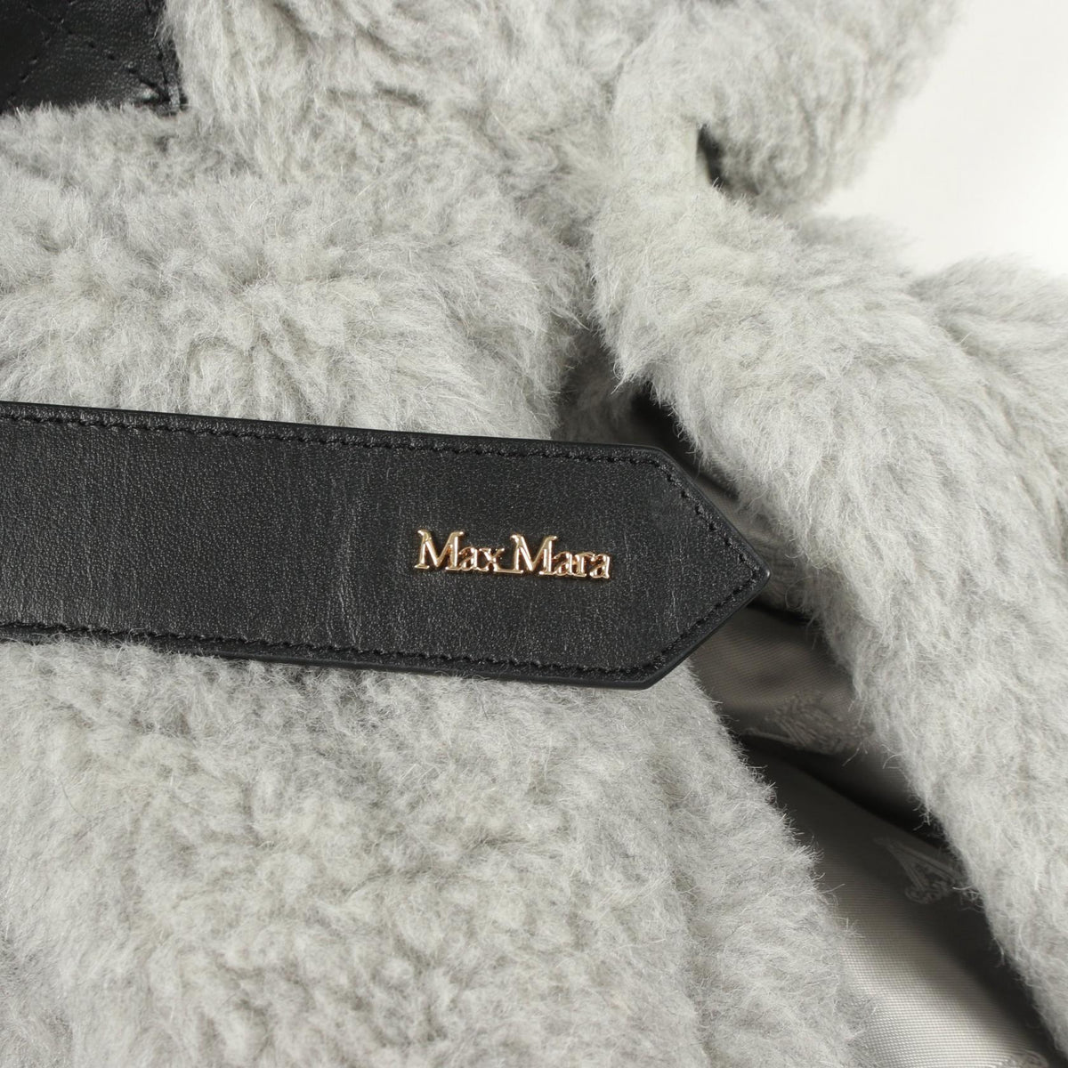 MAX MARA Teddy Bear Wool Alpaca Cape Size SM