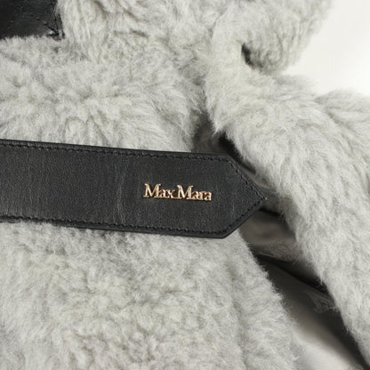 MAX MARA Teddy Bear Wool Alpaca Cape Size SM