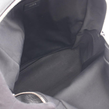 Dior Explorer Oblique Canvas Leather Backpack Navy