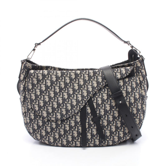 Dior Saddle Oblique Canvas Shoulder Bag
