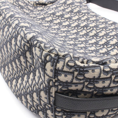Dior Saddle Oblique Canvas Shoulder Bag