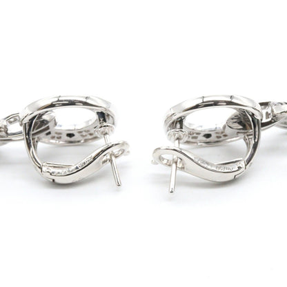 CARTIER Panthere Diamond K18WG Earrings