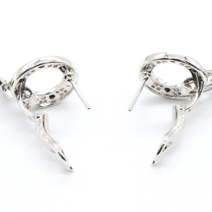 CARTIER Panthere Diamond K18WG Earrings