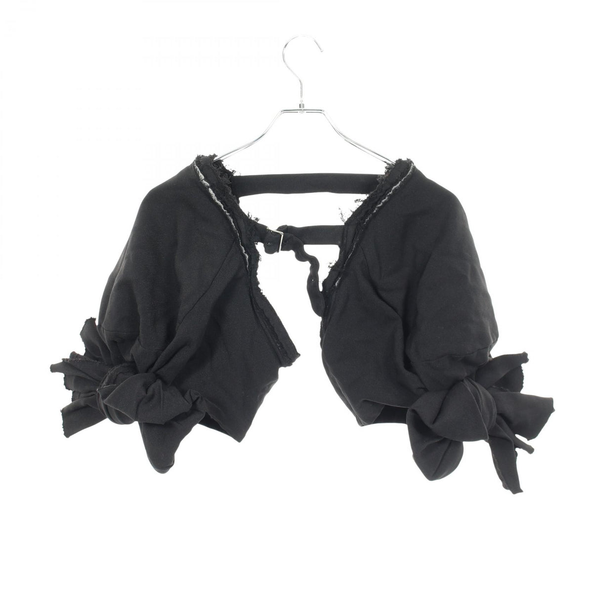 COMME des GARCONS Sleeve Ribbon Jacket Black Size M