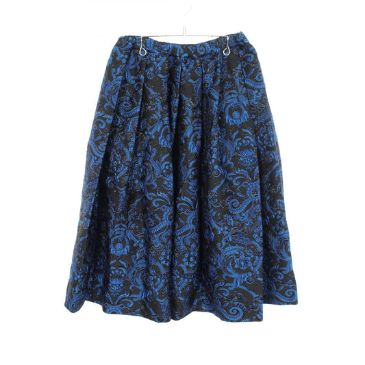 COMME des GARCONS Floral Jacquard Skirt Size M
