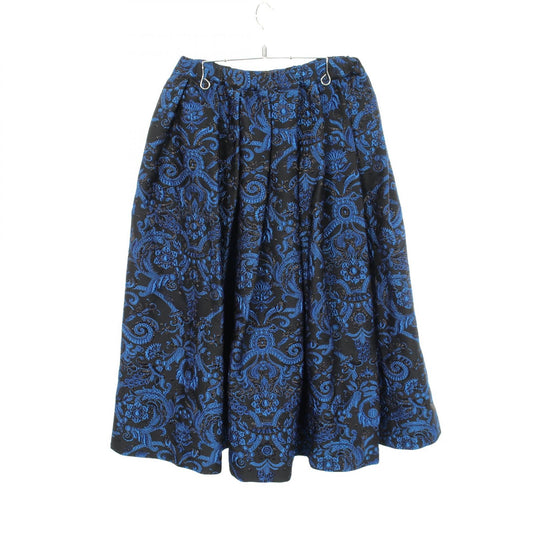 COMME des GARCONS Floral Jacquard Skirt Size M