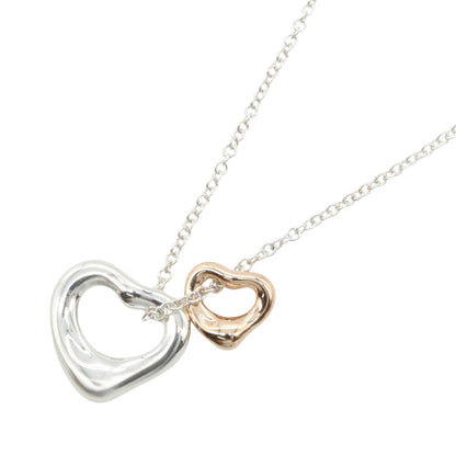 TIFFANY&CO Double Open Silver Necklace