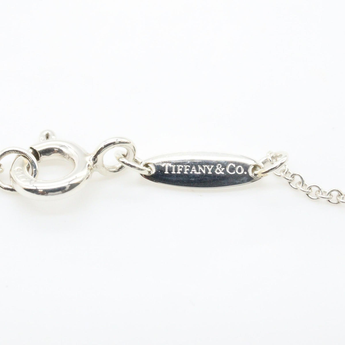TIFFANY&CO Double Open Silver Necklace