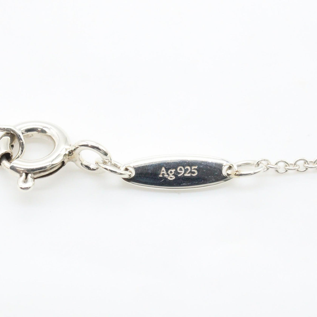 TIFFANY&CO Double Open Silver Necklace