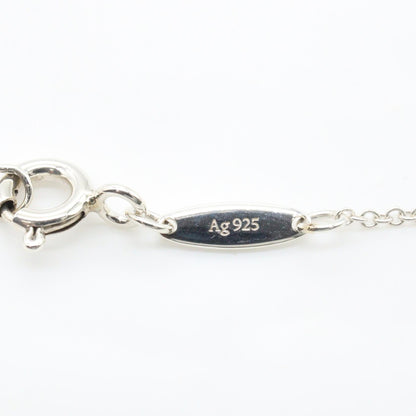 TIFFANY&CO Double Open Silver Necklace
