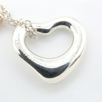 TIFFANY&CO Double Open Silver Necklace