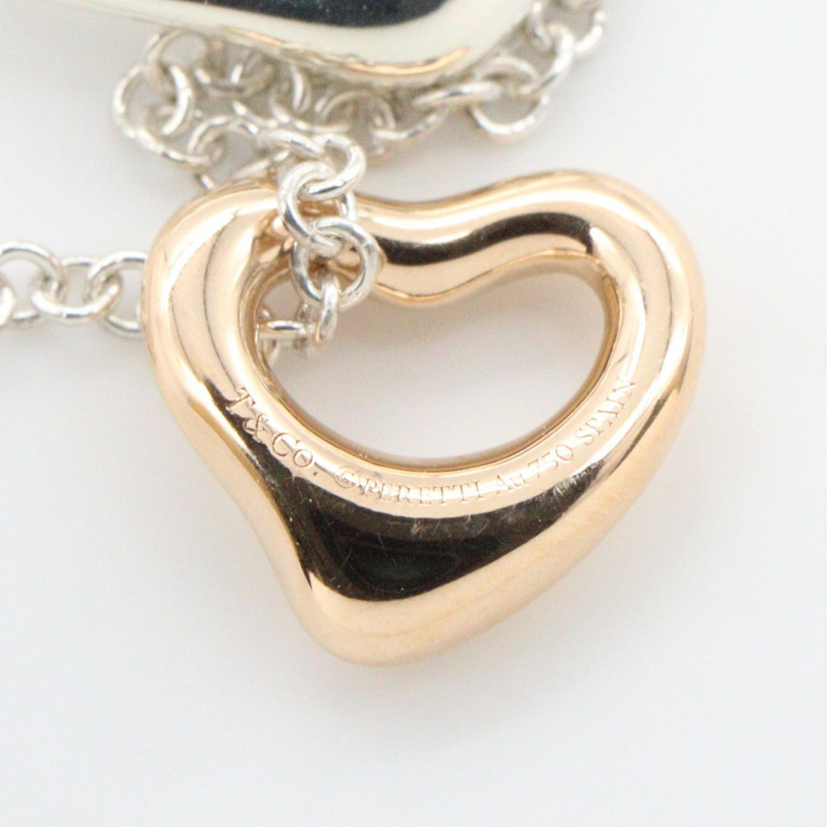TIFFANY&CO Double Open Silver Necklace
