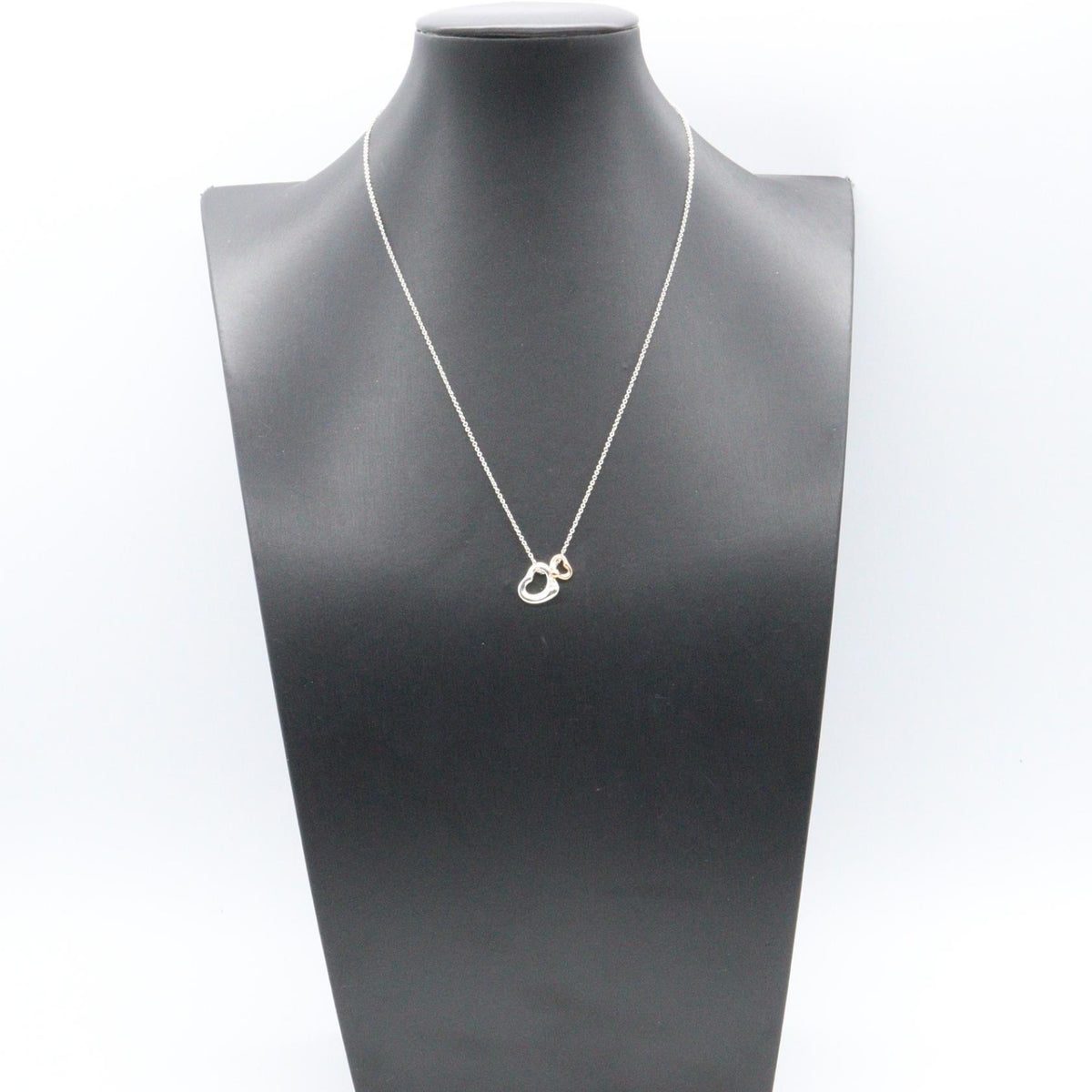 TIFFANY&CO Double Open Silver Necklace