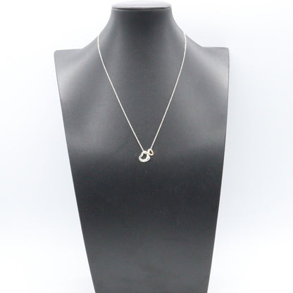 TIFFANY&CO Double Open Silver Necklace