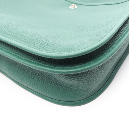 HERMES Evelyne 3 PM Taurillon Bag Green