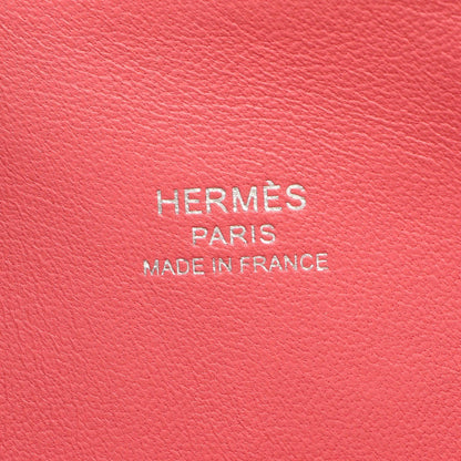 HERMES Bolide 1923 Mini 2-Way Azalee Pink Handbag