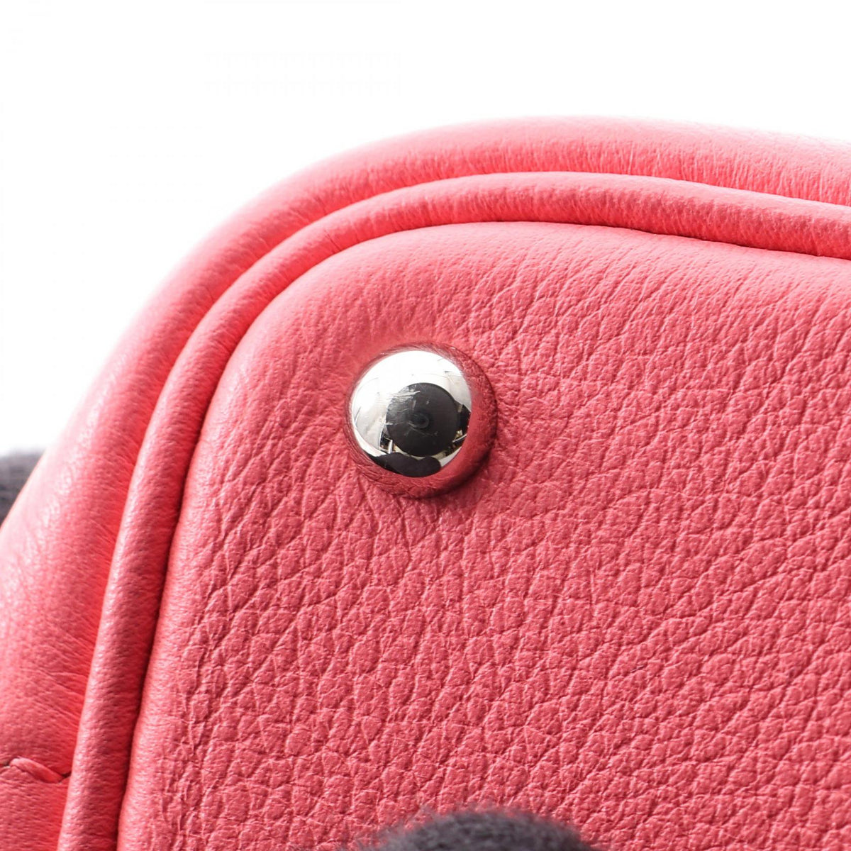HERMES Bolide 1923 Mini 2-Way Azalee Pink Handbag
