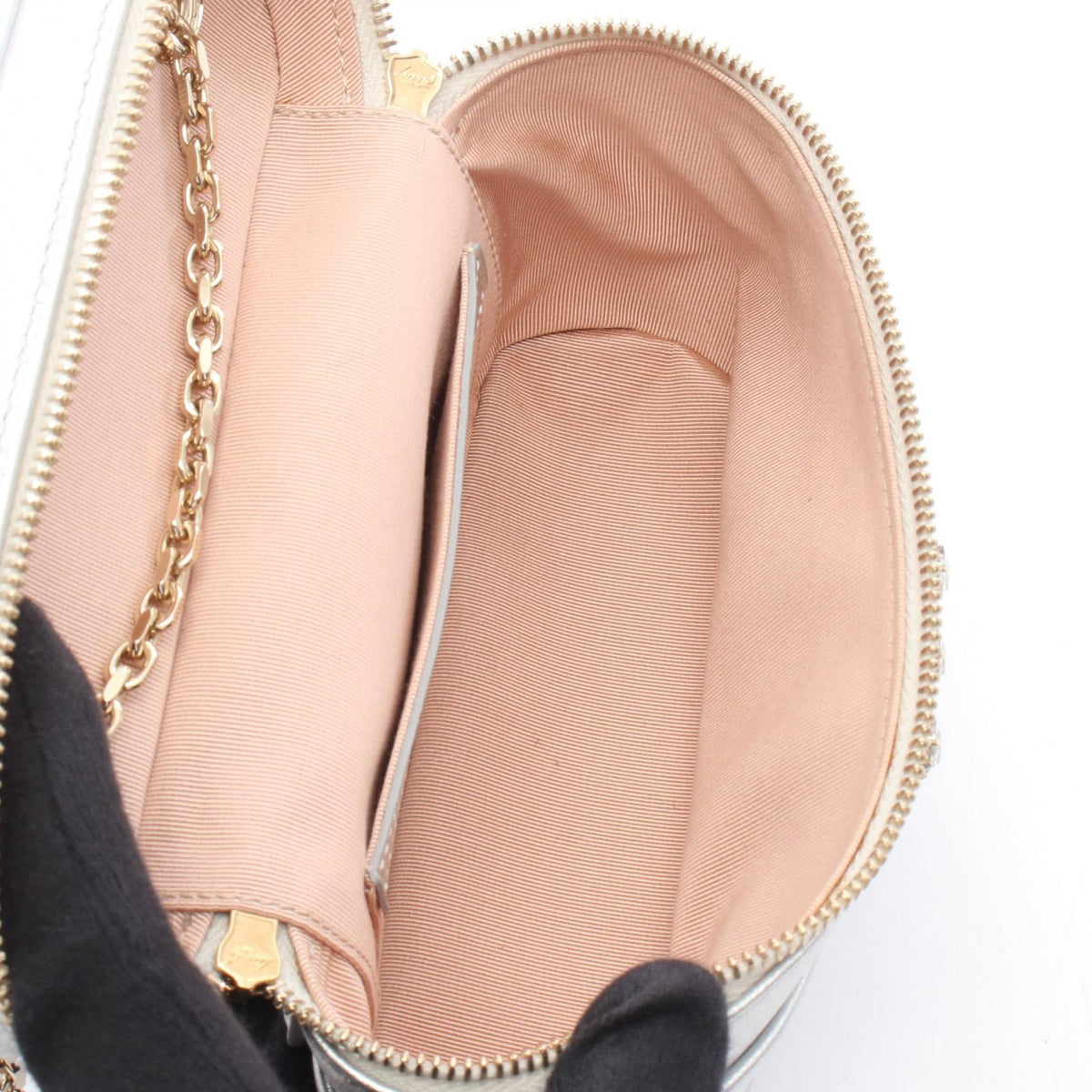 Roger Vivier Strass Buckle Shoulder Bag