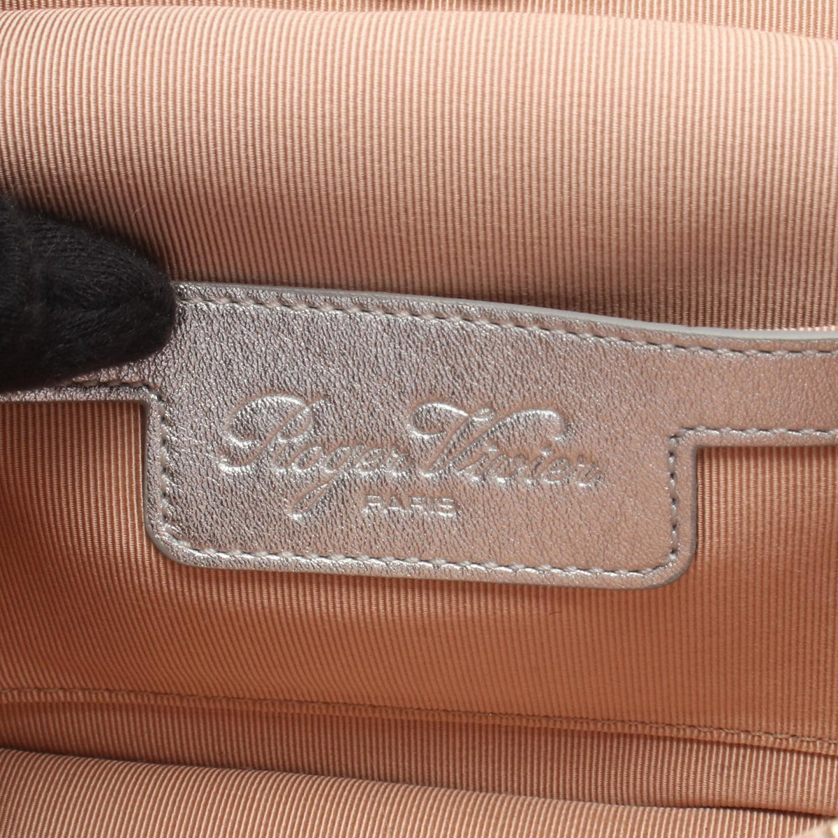 Roger Vivier Strass Buckle Shoulder Bag