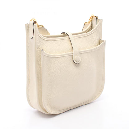 HERMES Evelyne 23 Crème Shoulder Bag