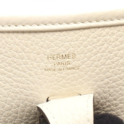 HERMES Evelyne 23 Crème Shoulder Bag