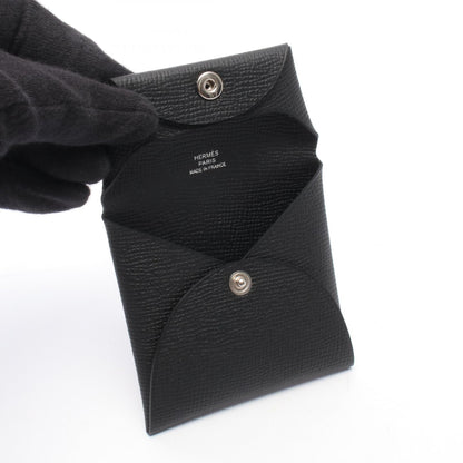 HERMES Bastia Veau Epsom Case Black