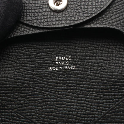 HERMES Bastia Veau Epsom Case Black