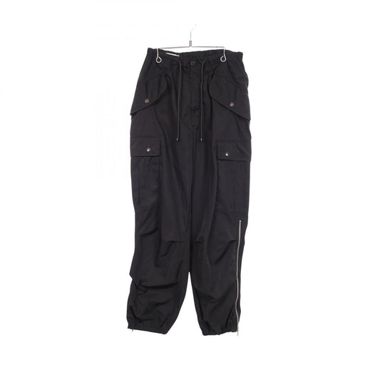 DRIES VAN NOTEN Side Zip Polyester Pants Size S
