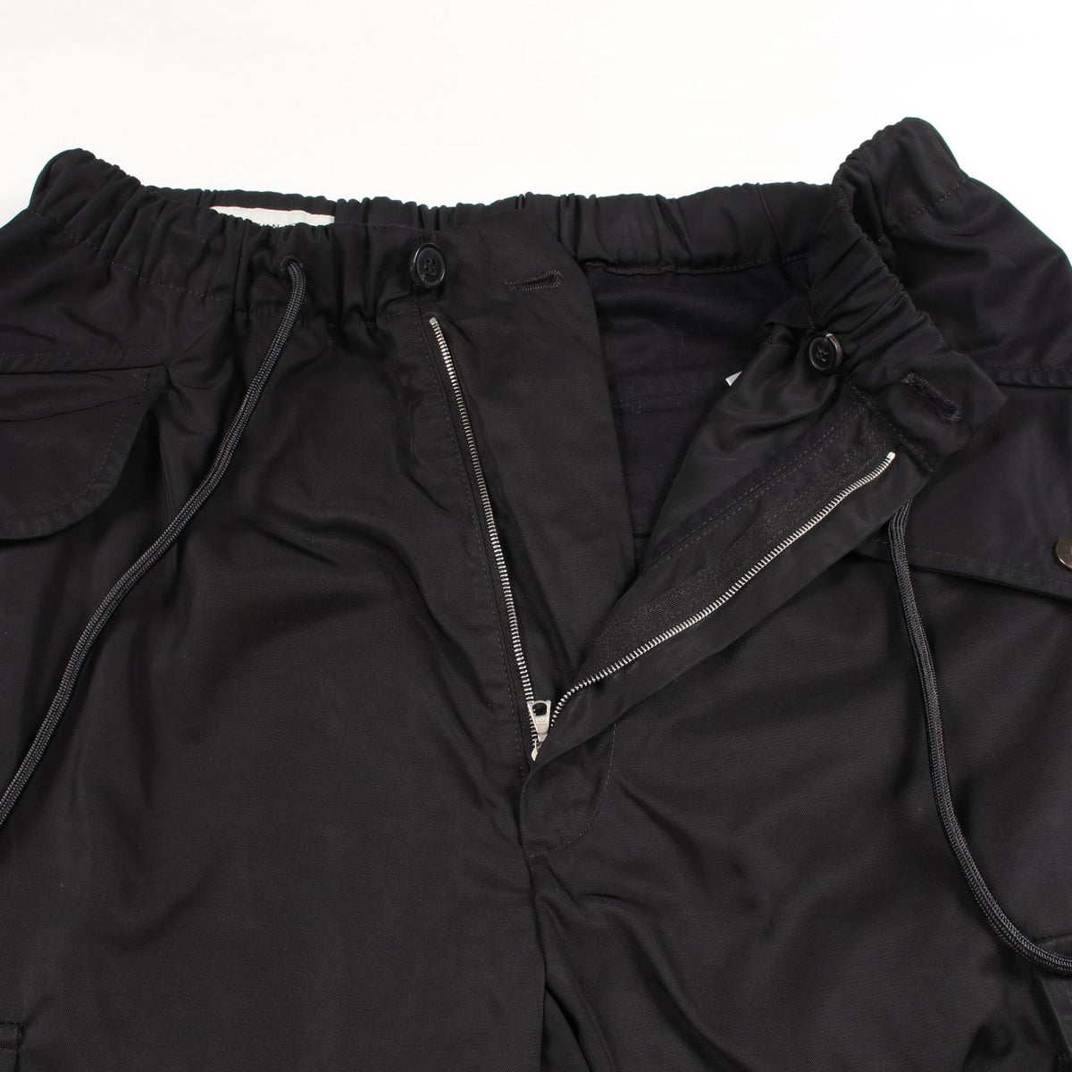DRIES VAN NOTEN Side Zip Polyester Pants Size S