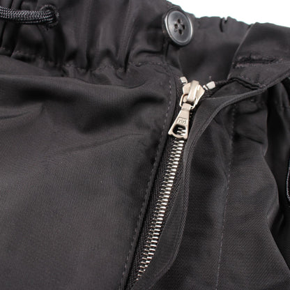 DRIES VAN NOTEN Side Zip Polyester Pants Size S