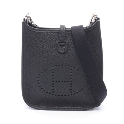 HERMES Evelyne TPM Taurillon Bag Black