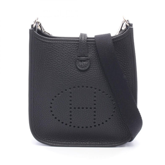 HERMES Evelyne TPM Taurillon Bag Black