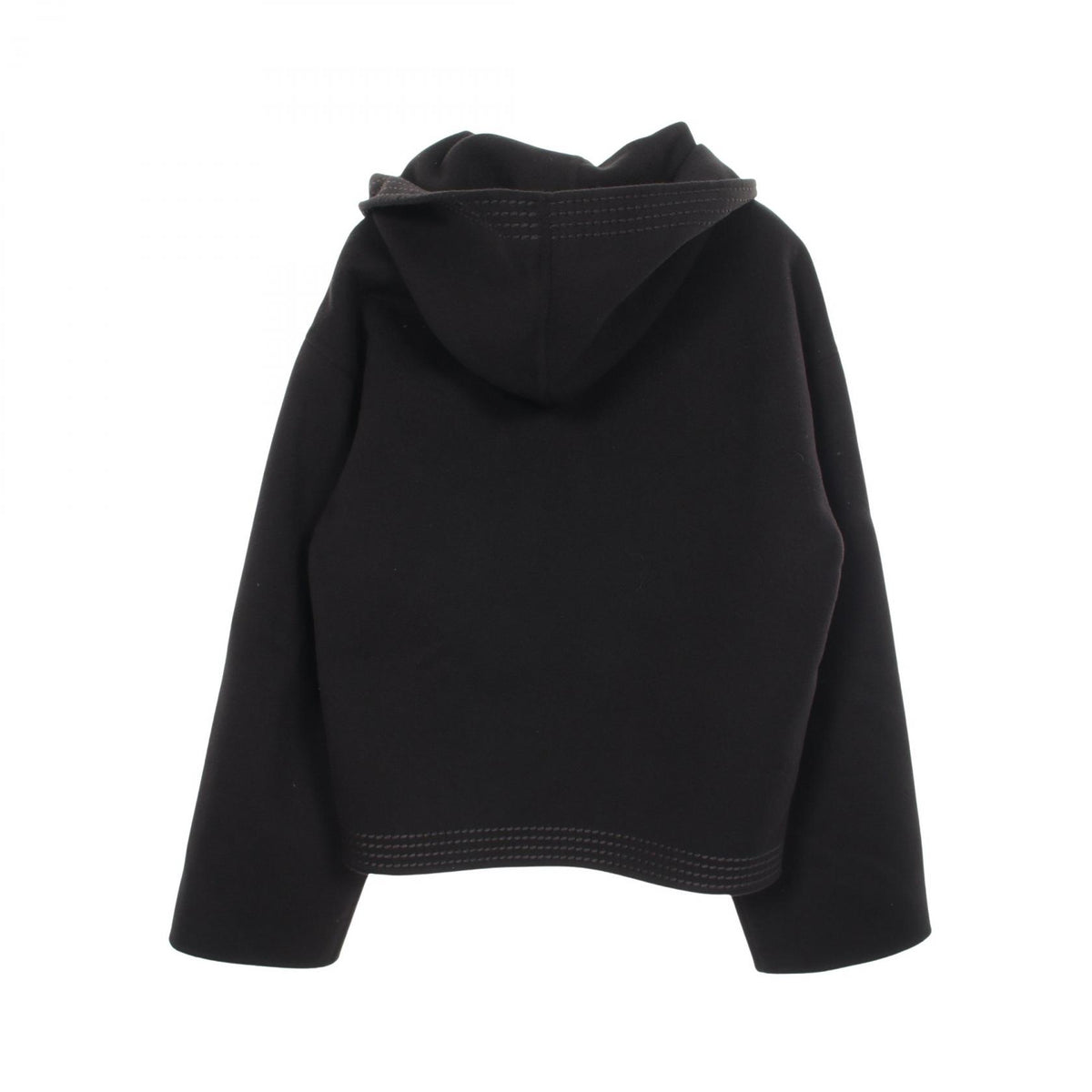 HERMES Albion H Passant Hooded Cashmere Jacket Size 36