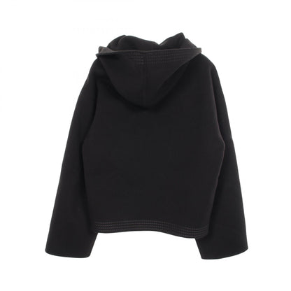 HERMES Albion H Passant Hooded Cashmere Jacket Size 36