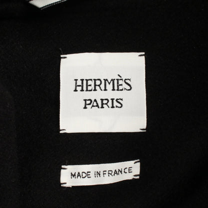 HERMES Albion H Passant Hooded Cashmere Jacket Size 36